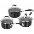 Stellar 3000 3 Piece Non-Stick Saucepan Set Stellar 3000 3 Piece Non-Stick Saucepan Set